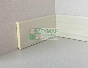 RODAPIÉ PVC IMITACIÓN MADERA HAYA VINILO CANTO RECTO 70X10