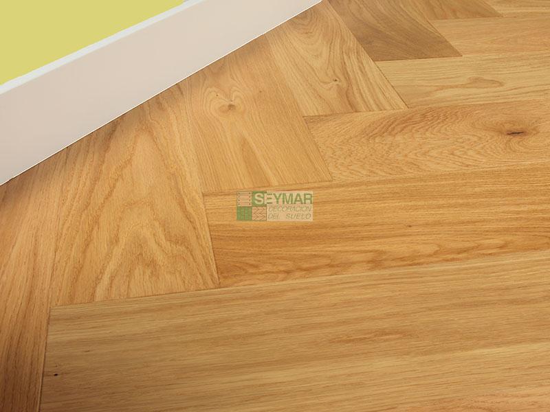 Parquet flotante espiga Roble Bayona