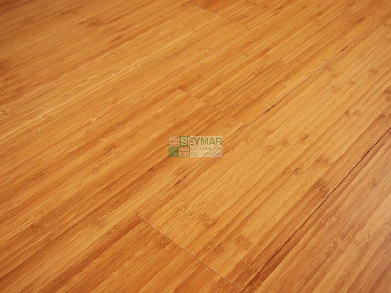 Parquet flotante 1 lama Bambu tostado