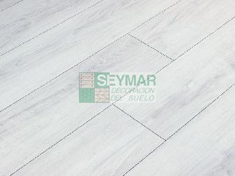 Tarima laminada AC6 12 mm Roble Hielo