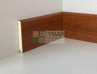 RODAPIÉ PVC IMITACIÓN MADERA HAYA VINILO CANTO RECTO 70X10