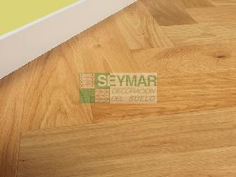 Parquet flotante espiga Roble Bayona