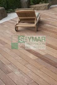 Tarima exterior Iroko