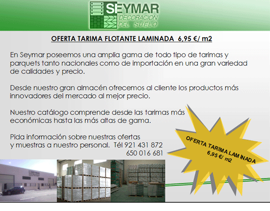 Tarima laminada