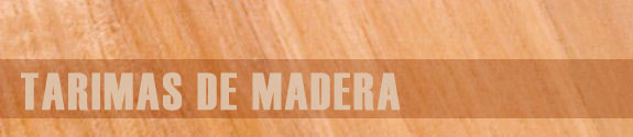 Tarimas de madera